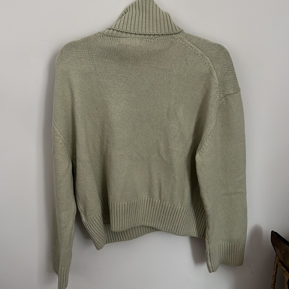 H&M Mint Green Turtleneck Sweater - Picture 2 of 3